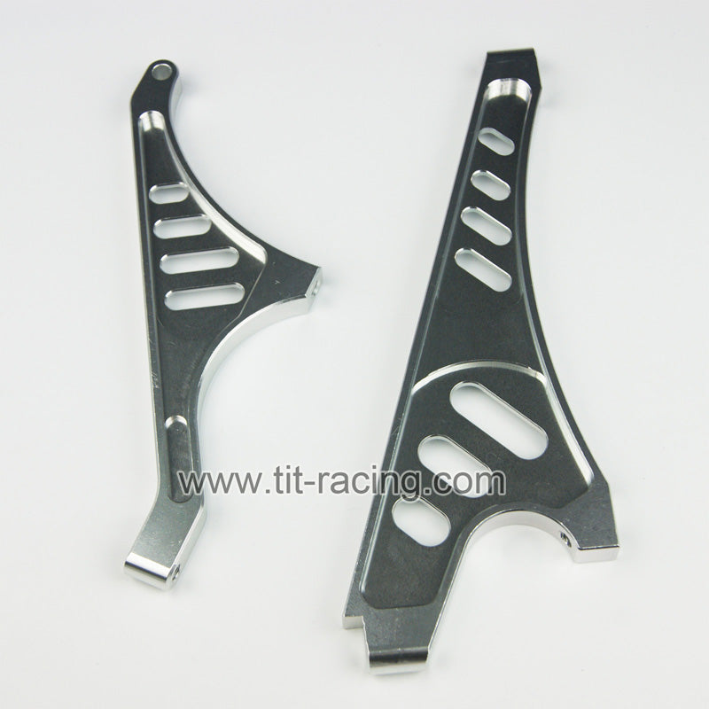 ( CN,US ) Alloy front and rear chassis braces KM X2 LOSI 5IVE T Rovan LT