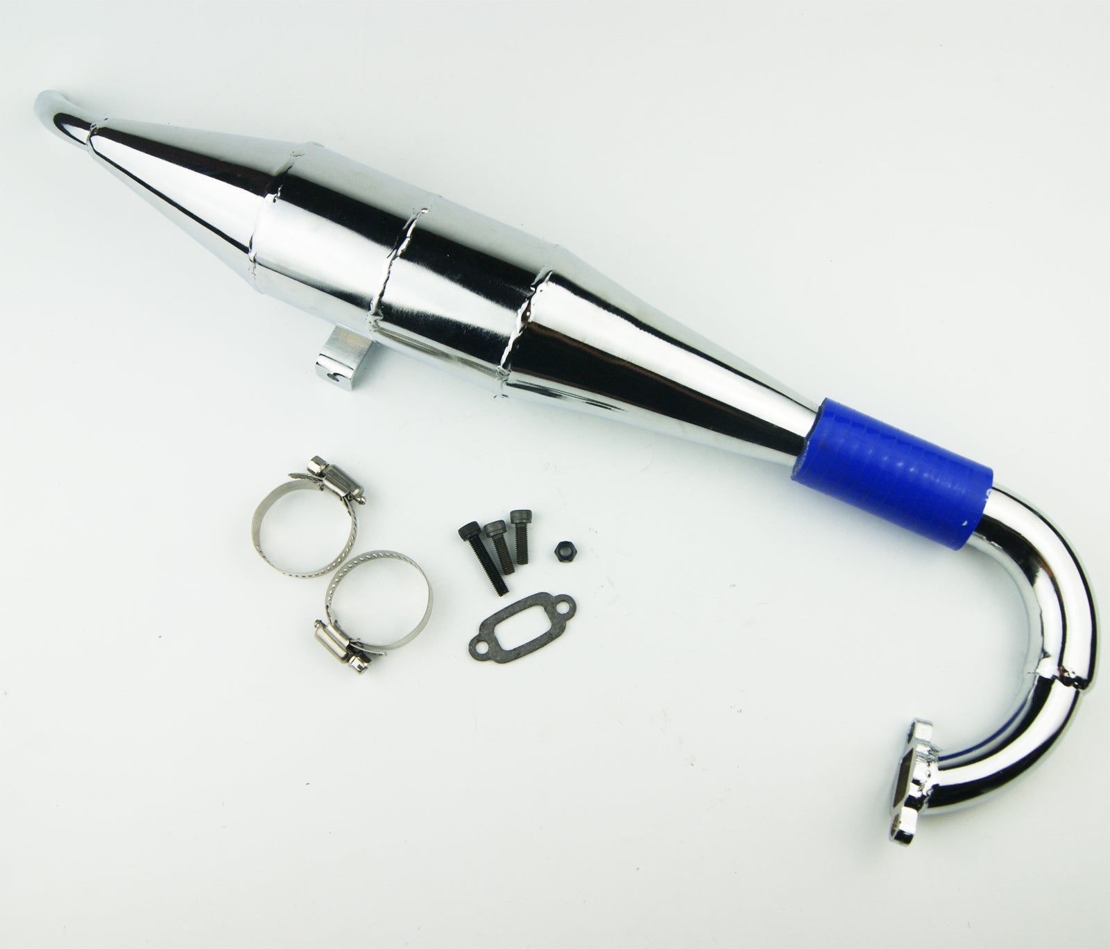 ( CN,US ) New Steel silence exhaust for hpi baja 5b (silence and stronger power)