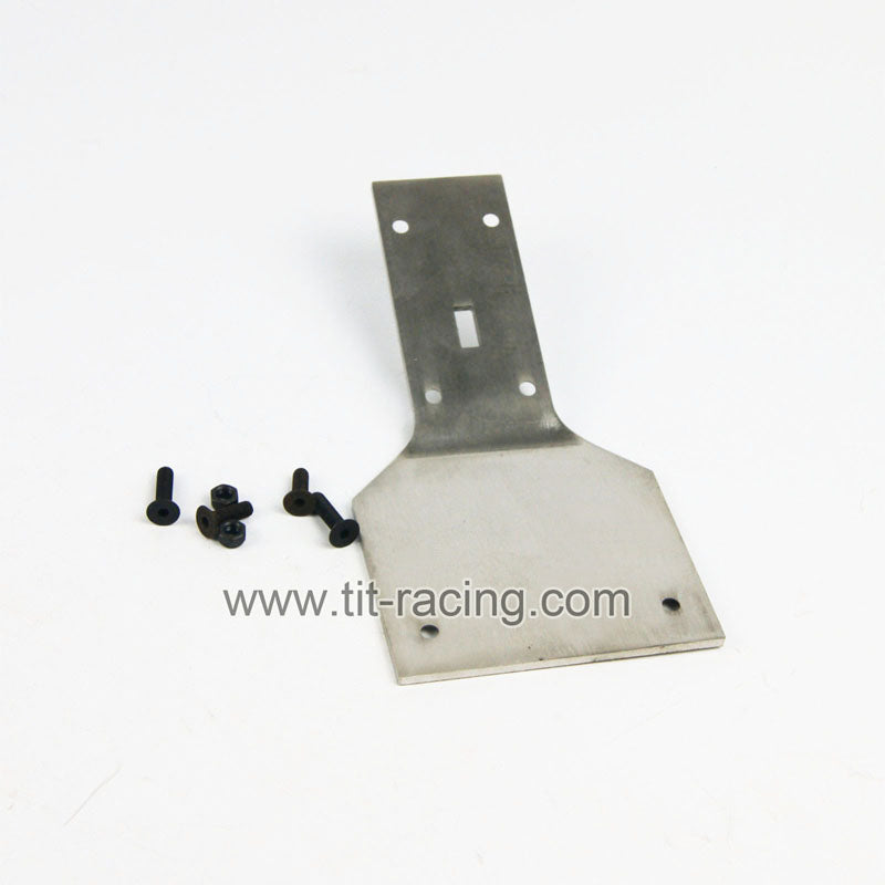 ( CN,US ) Steel Front Frame Brace Skid Plate Chassis Stiffner For HPI Baja 5B SS 5T