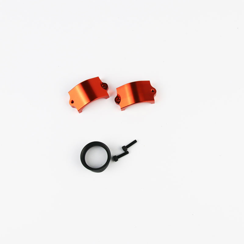 ( CN,US ) Rovan CNC Aluminum Heavy Duty Pipe Clamp For HPI KM Baja 5B 5T King Motor