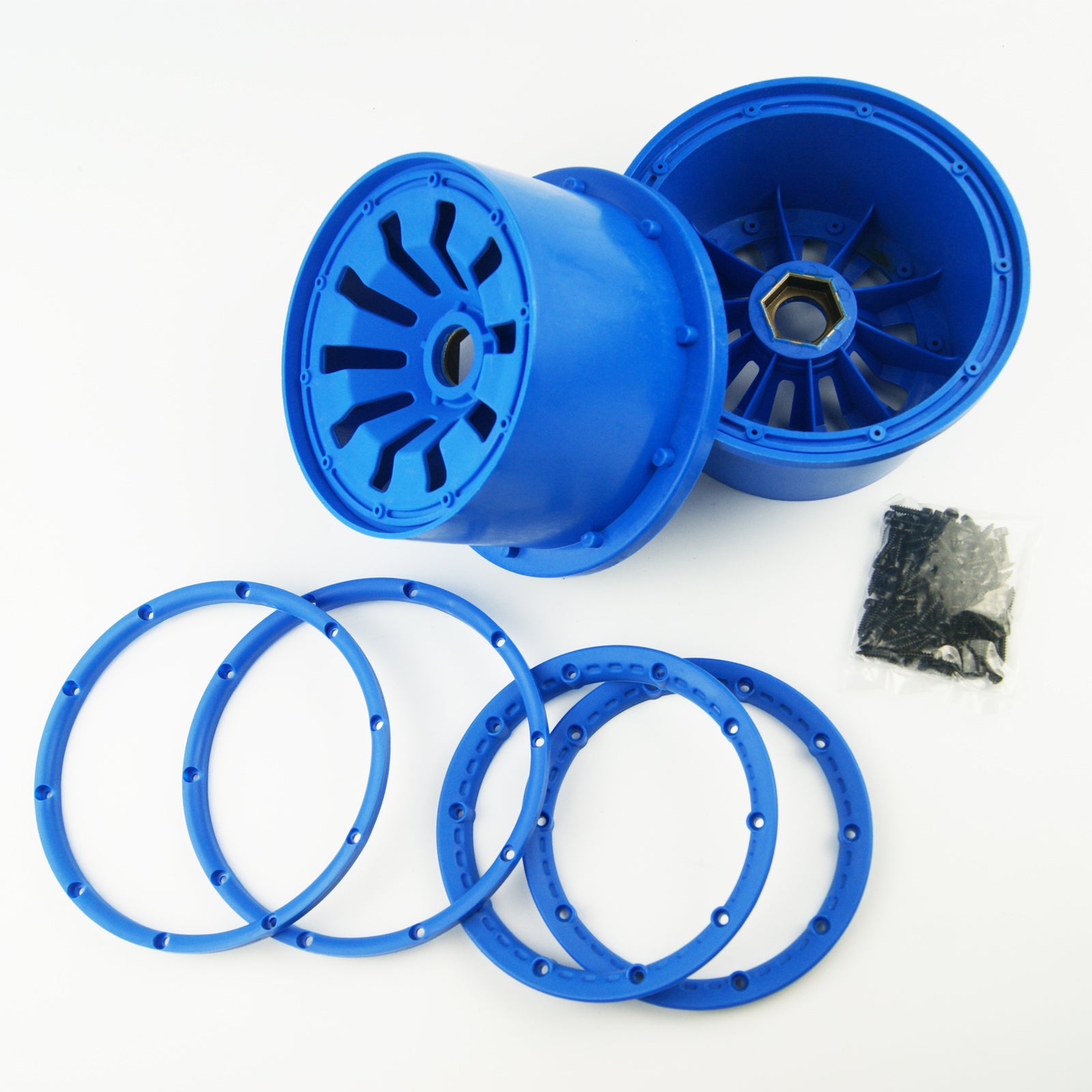 ( CN ) 24mm metal hex wheel beadlock rim for hpi rovan km baja 5b ss