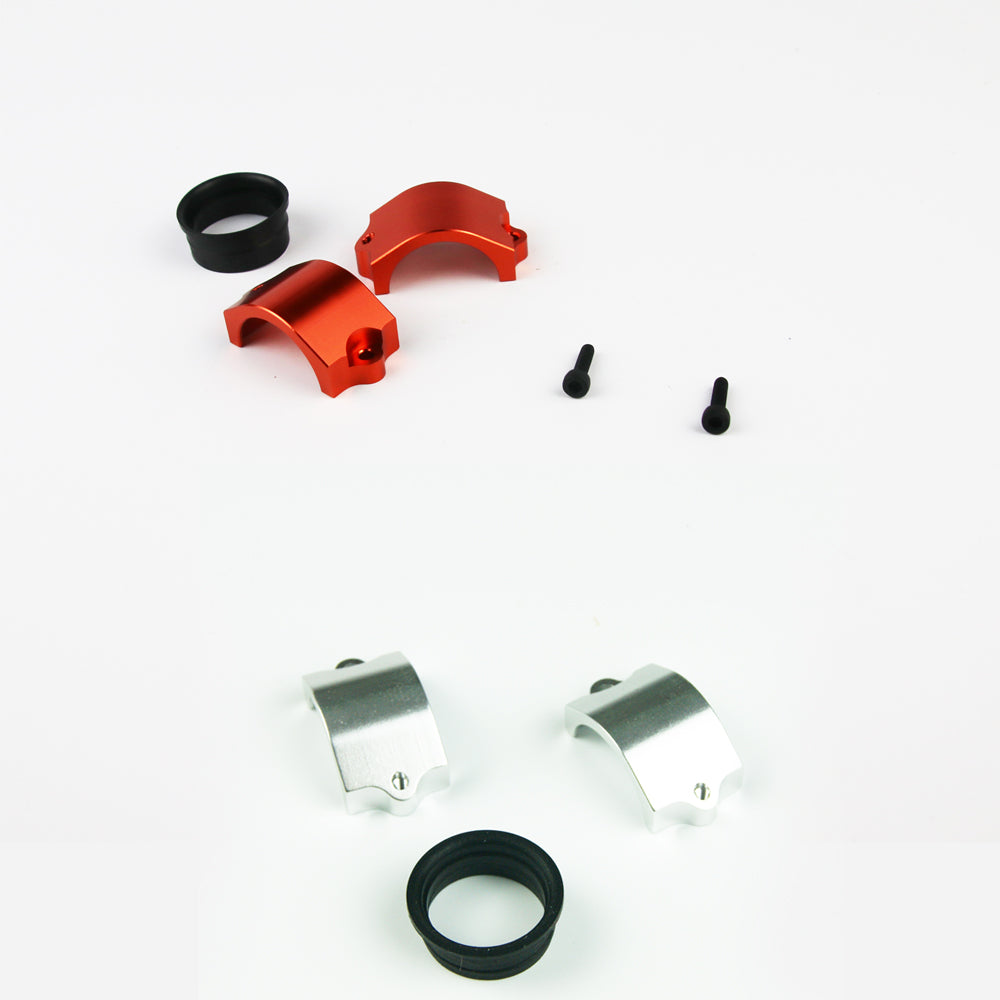 ( CN,US ) Rovan CNC Aluminum Heavy Duty Pipe Clamp For HPI KM Baja 5B 5T King Motor