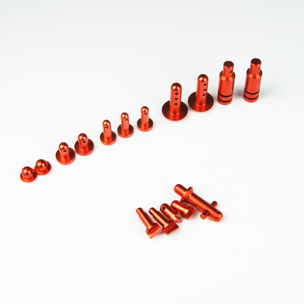 ( CN,US ) Siver Body pin radio box gear cover wing pins for HPI Rovan Kingmotor baja 5b 5t