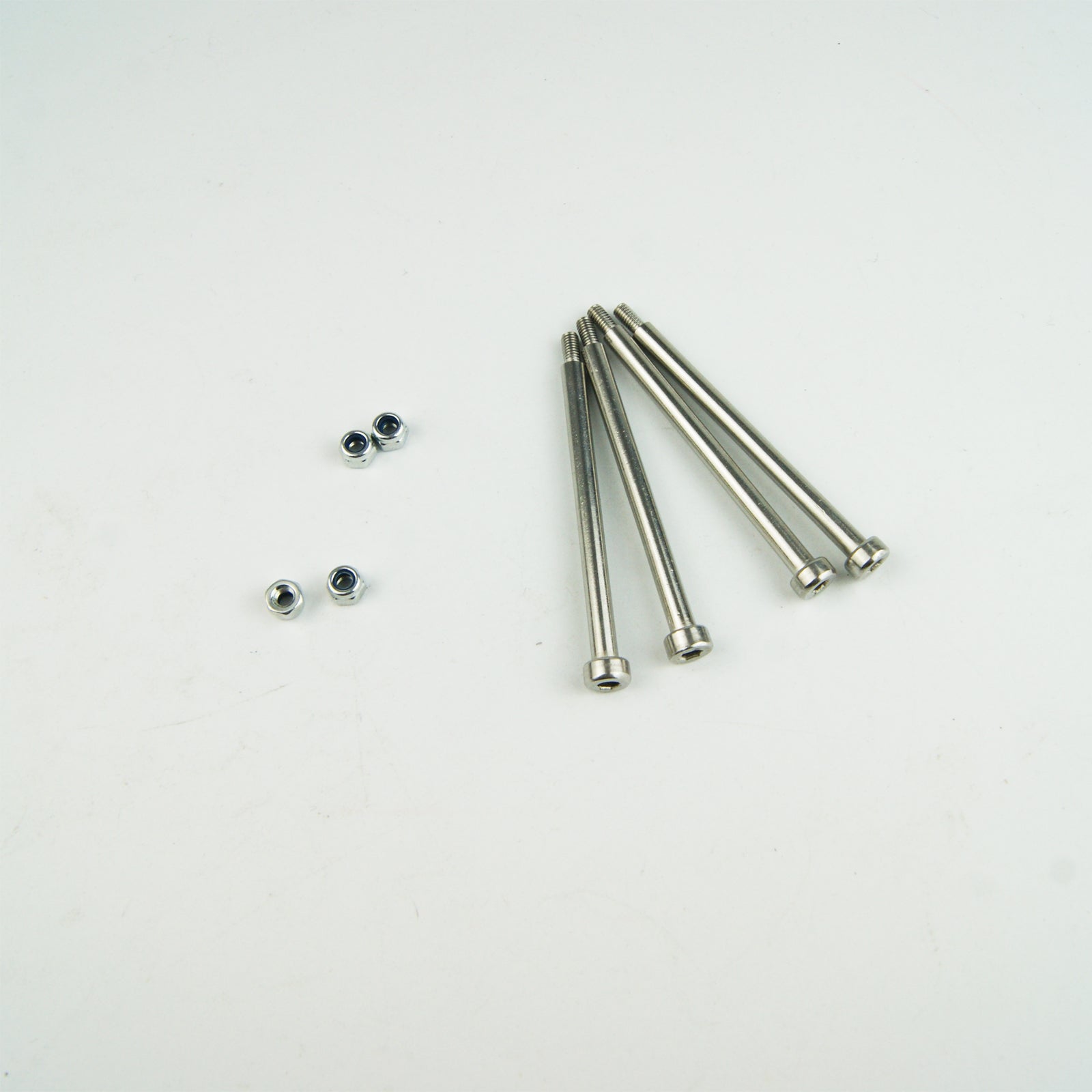 ( CN ) Steel Threaded Hinge Pins with nuts for Traxxas X-Maxx 1/5