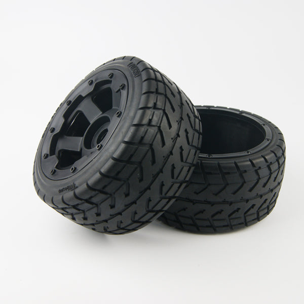 ( CN, US ) Front rear on road wheel tire kit fit hpi rovan km baja 5b ss